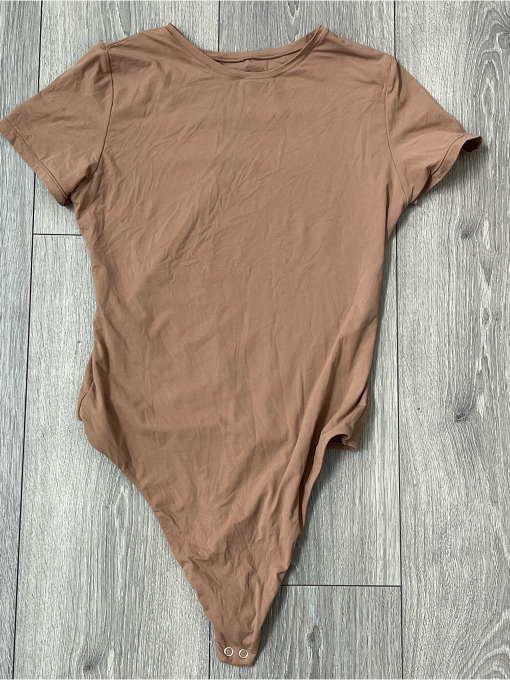 Auden Women's Sleeveless Halter Tank Top in Tan Brown